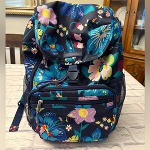 Vera Bradley Navy Floral Backpack
